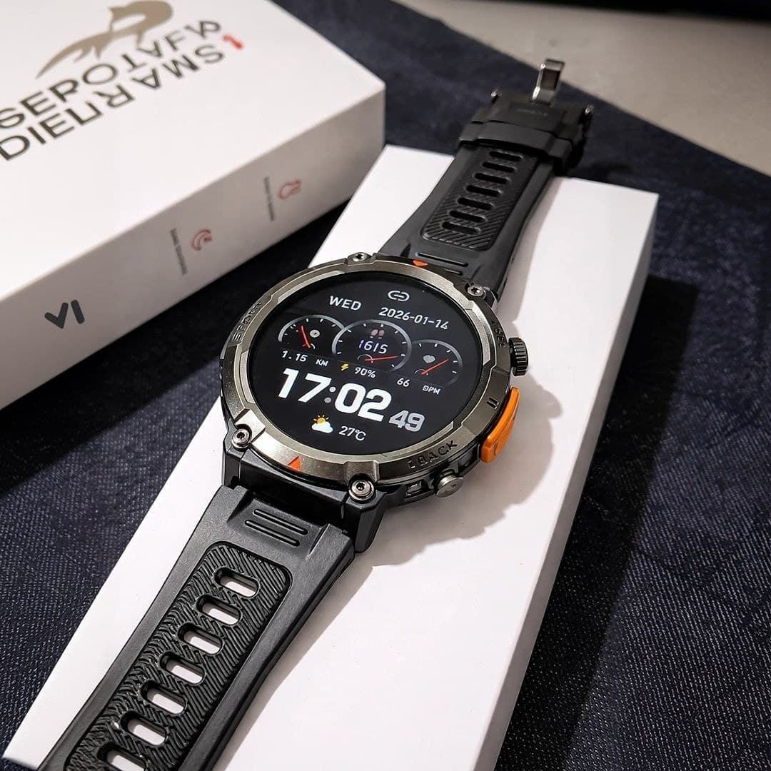 Relógio Inteligente Masculina Smartwatch Esporte Militar Luz